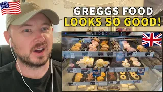 American Reacts to Greggs - The Most Popular UK Bakery