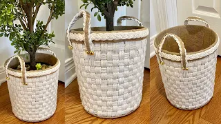 Diy Basket/ Rope Basket/ Diy Storage Basket/ سبت يدوي