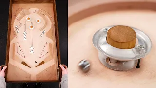 Handmade Pinball with Fully Working Automatic Bumpers
