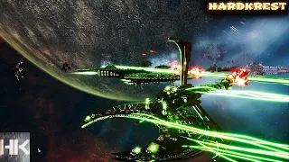 Battlefleet Gothic Armada 2 прохождение Некроны - Трудно =18= Грин из бест