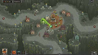 Fast and Easy: Kingdom Rush Frontiers - Darklight Depths【Veteran | 3 Stars】 Campaign Mode