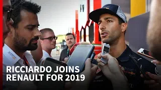 What's behind Daniel Ricciardo moving to Renault F1 in 2019?