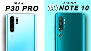 Mi Note 10 vs Huawei P30 Pro - Full Detailed Comparison