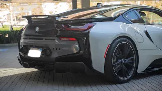 2015 BMW i8 cold start