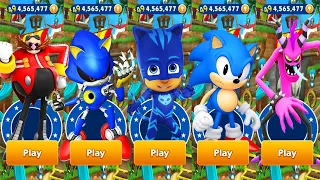 Tag with Ryan vs Sonic Dash - Catboy vs Metal Sonic vs Classic Sonic vs All Bosses Zazz Eggman