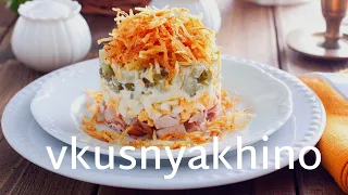 Салат с картофелем пай | Простые рецепты от vkusnyakhino