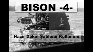 ARK Models Pz I 'Bison' Hazır Dekal Şablonu Uygulaması [35005]