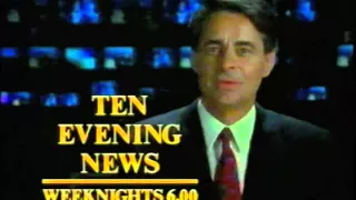 TEN Evening News with Ian Leslie Promo 1990