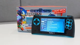 РАСПАКОВКА SEGA Genesis Gopher 2