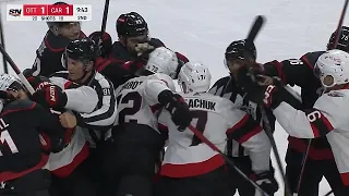 Ottawa Senators Vs Carolina Hurricanes Scrum