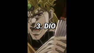 Top 10 strongest Jojo characters according to google #anime #jojosbizarreadventure