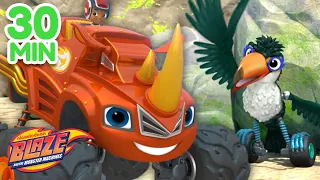 Blaze Ultimate Animal Rescues! 🚗🐯 30 Minute Compilation | Blaze and the Monster Machines