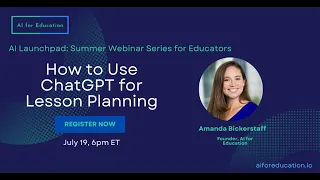 How to Use ChatGPT for Lesson Planning