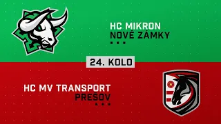 24.kolo HC Mikron Nové Zámky - HC MV Transport Prešov HIGHLIGHTS