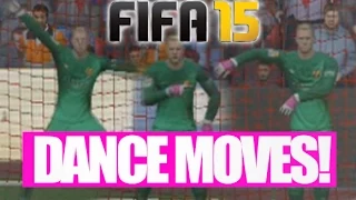 HOW TO SAVE PENALTIES USING NEW GOALKEEPER DANCES IN FIFA 15! (Fifa 15 Tips)