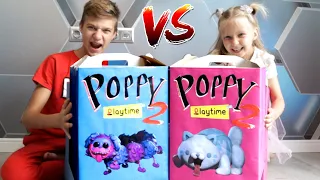 POPPY PLAYTIME БОКСЫ 🎁 Пи Джей Мопс VS Конфетная кошка 🔥 КТО ПОБЕДИТ? Random box Поппи Плейтайм 2