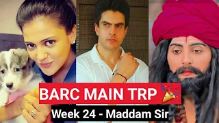 Maddam Sir Week 24 Main Trp | Maddam Sir New Episode Trp | Sab TV Shows Trp List | Madam Sir Trp