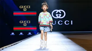 Tiny Trendsetters: Gucci Runway Extravaganza with Adorable Child Models | Fashion show