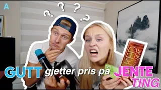 FREDRIK GJETTER PRIS PÅ JENTEPRODUKTER!!