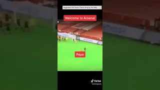 Arsenal being shit for 35 seconds