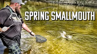 Chasing Spring Smallmouth! Ft - Matt's Fishin Mission