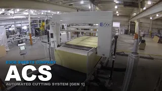 ACS - Automated Cutting System CNC Foam Cutting System with Slitter Stacker | Edge-Sweets
