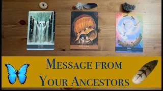 🦋Message from You Ancestors 🪶Pick a Card - Tarot Reading