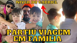 Gusttavo Lima e Andressa Suita vão para ANGRA com os filhos COMEMORAR o ANIVERSÁRIO do Samuel