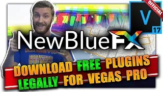 DOWNLOAD FREE NewBlue Plugins, VFX, Assets, Scripts, and More for VEGAS Pro ✔️ Tutorial #95 ✔️ 2020