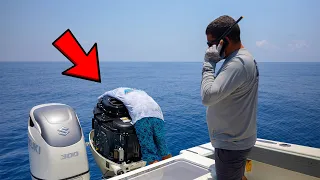 ENGINE TROUBLE 127 miles offshore! (Grouper Catch/Clean/Cook)