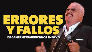LOS PEORES FAILS DE CANTANTES MEXICANOS ¡EN VIVO!