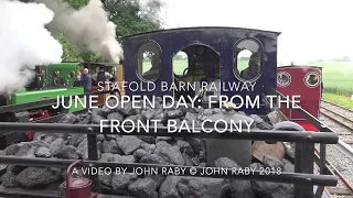 Statfold Barn Railway - June 2018 - From the front balcony