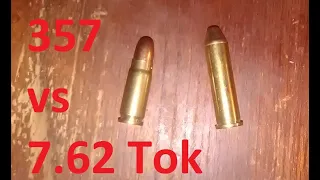 357 Magnum VS 7.62 Tokarev: An Interesting Result