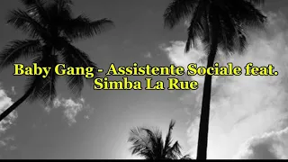 Baby Gang - Assistente Sociale feat.Simba La Rue