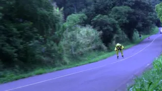 Sandro Bovo: World Speed inline downhill Record