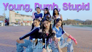 [KPOP IN PUBLIC ONE TAKE] NMIXX "Young, Dumb, Stupid" DANCE COVERㅣ@경주ㅣPREMIUM DANCE