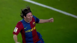 The Lionel Messi Match! Hat-Trick vs Real Madrid 2007 English Commentary