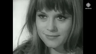 Françoise Dorléac de passage à Cannes en 1964