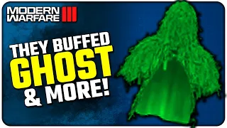 Ghost T/V Camo Buff Details & More Changes/Fixes in Modern Warfare III!