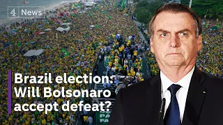 Brazil election: Bolsonaro echoing Trump’s claims of election fraud