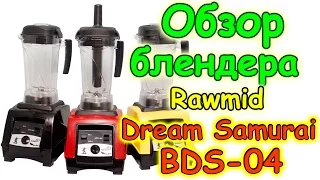 Семья Бровченко. Обзор блендера Rawmid Dream Samurai BDS-04. (03.17г.)