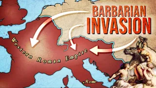 How Barbarian Invasions ended the Western Roman Empire