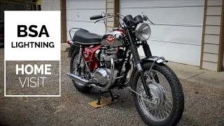 Original 1969 BSA Lightning 650cc Motorcycle