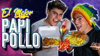 PAPI POLLO del VECI vs PAPI POLLO CASERO | Kike Jav ft. Damian