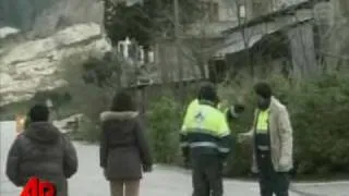 Raw Video: Dramatic Mudslides in Italy