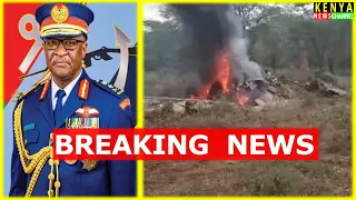 KDF Chopper carrying CDF Ogolla CRASHES in West Pokot