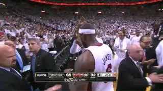 Lebron James 2013 MVP. All his 37 pts in Game 7 vs Spurs and his MVP award presentation