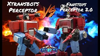 The Best Masterpiece Perceptor? Fanstoys Tesla and Xtransbots Jasen Comparisons.