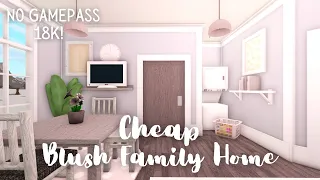 Roblox Bloxburg: Cheap Blush Family Home Speedbuild + Tour | February 1, 2021 | Minami Oroi