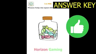 Tricky Brain Story Dop Puzzle LEVEL 106 Please help me open this candy bottle - New Update Gameplay